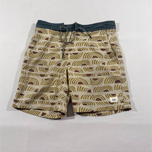 Katin Slice Hybrid Swim Trunk Youth Big Boys Poly Stretch Shorts Youth 25 Medium - Picture 1 of 15